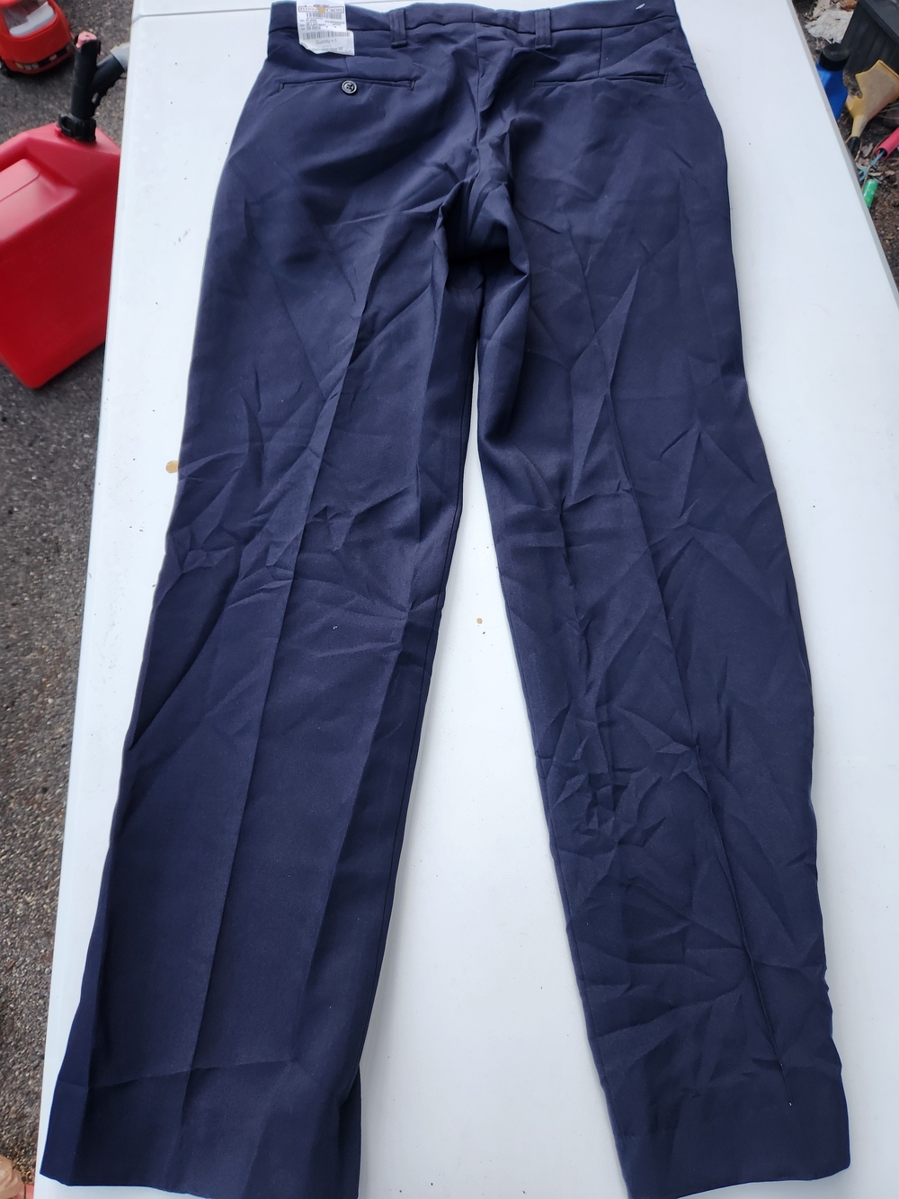 Flying Cross Men’s Pants Navy 36 Regular NWT - Picture 6 of 9